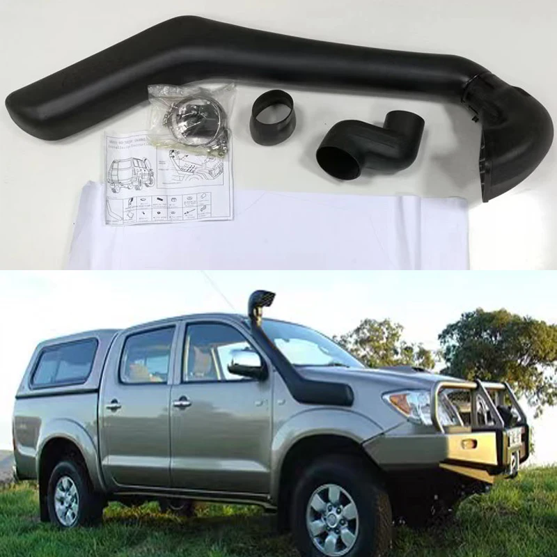 

4*4 Air Intake LLDPE Pipe Snorkel Kit Tube Set For Toyota Hilux Vigo 2005-2010 2011-2014 Diesel Petrol Model Hilux 25/26 Series