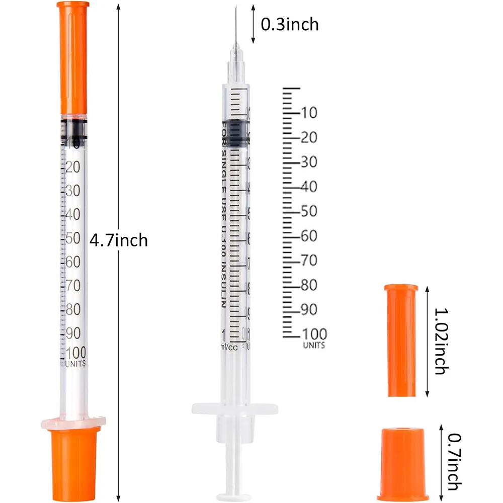 1ml 31g 5/16" Spritze, speziell für Laborbedarf, einzeln verpackt – Detail 7