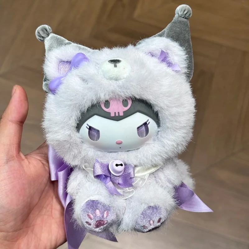 Sanrio Characters Fox Island Blind Box My Melody Plush Pendants Surprise Box  Cinnamoroll Kuromi VinlyAnime Doll Mystery Bag Toy