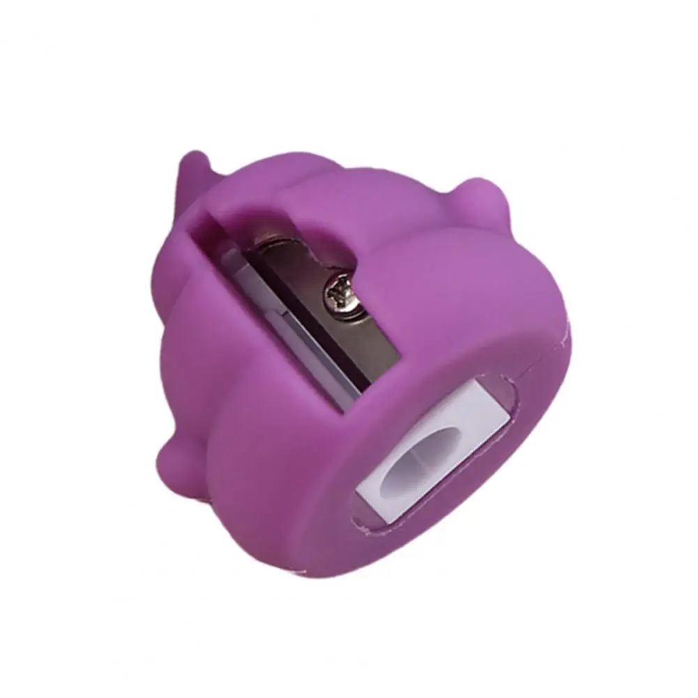 Poop-Shaped Pencil Sharpener Mini PVC Sharpener With Manganese Steel Blade Portable Smooth Cutting Sharpener For Fun Desk Decor