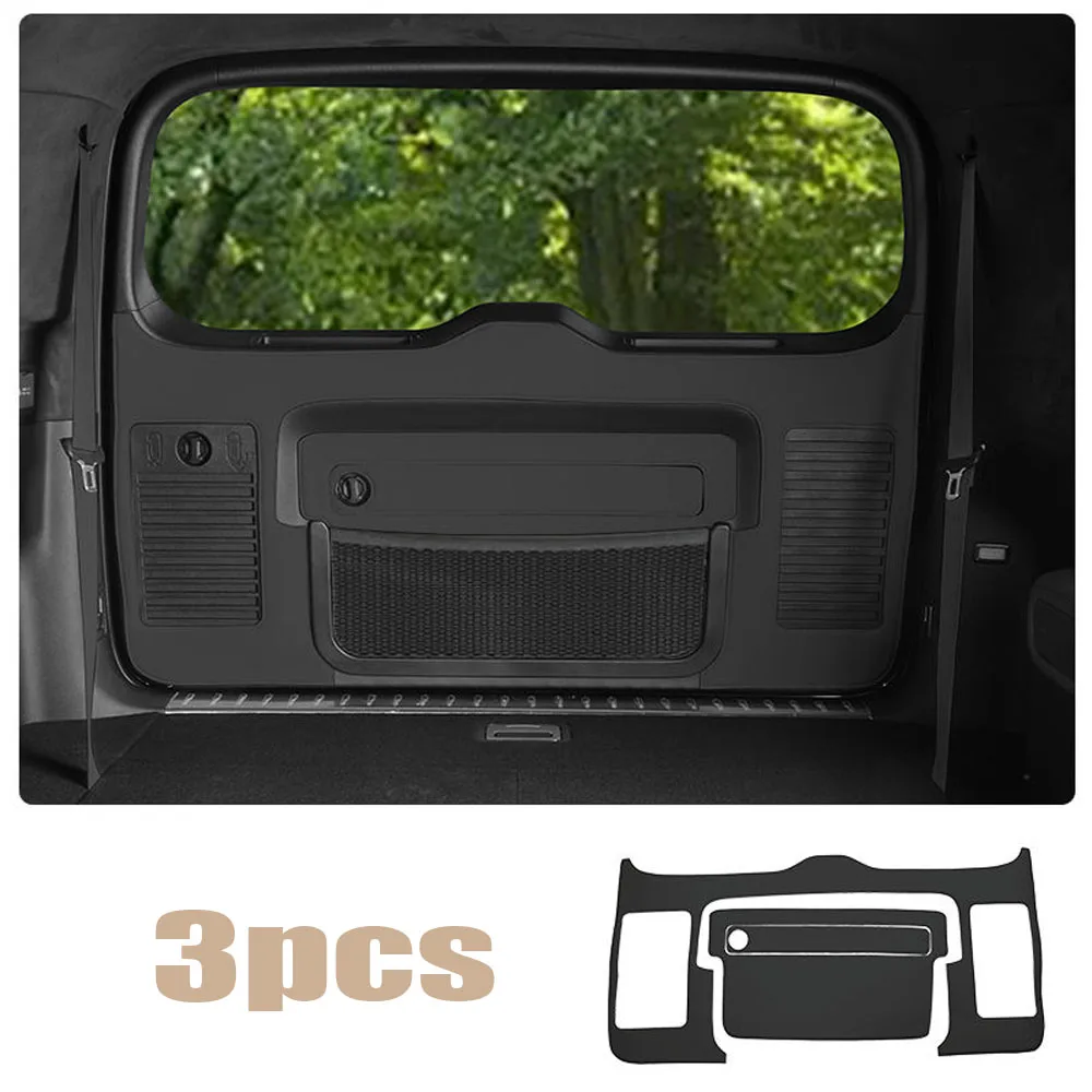 for-byd-equation-leopard-8-2024-2025-accessories-leather-car-rear-trunk-box-protective-pad-rear-door-tailgate-decoration-mat