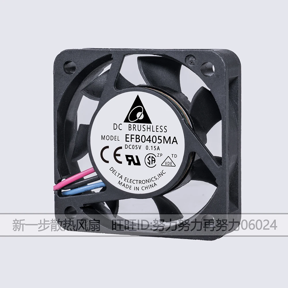 

Оригинальный охлаждающий вентилятор DELTA EFB0405MA 5 в 4010 а 4 см дюйма 40x40x10 мм