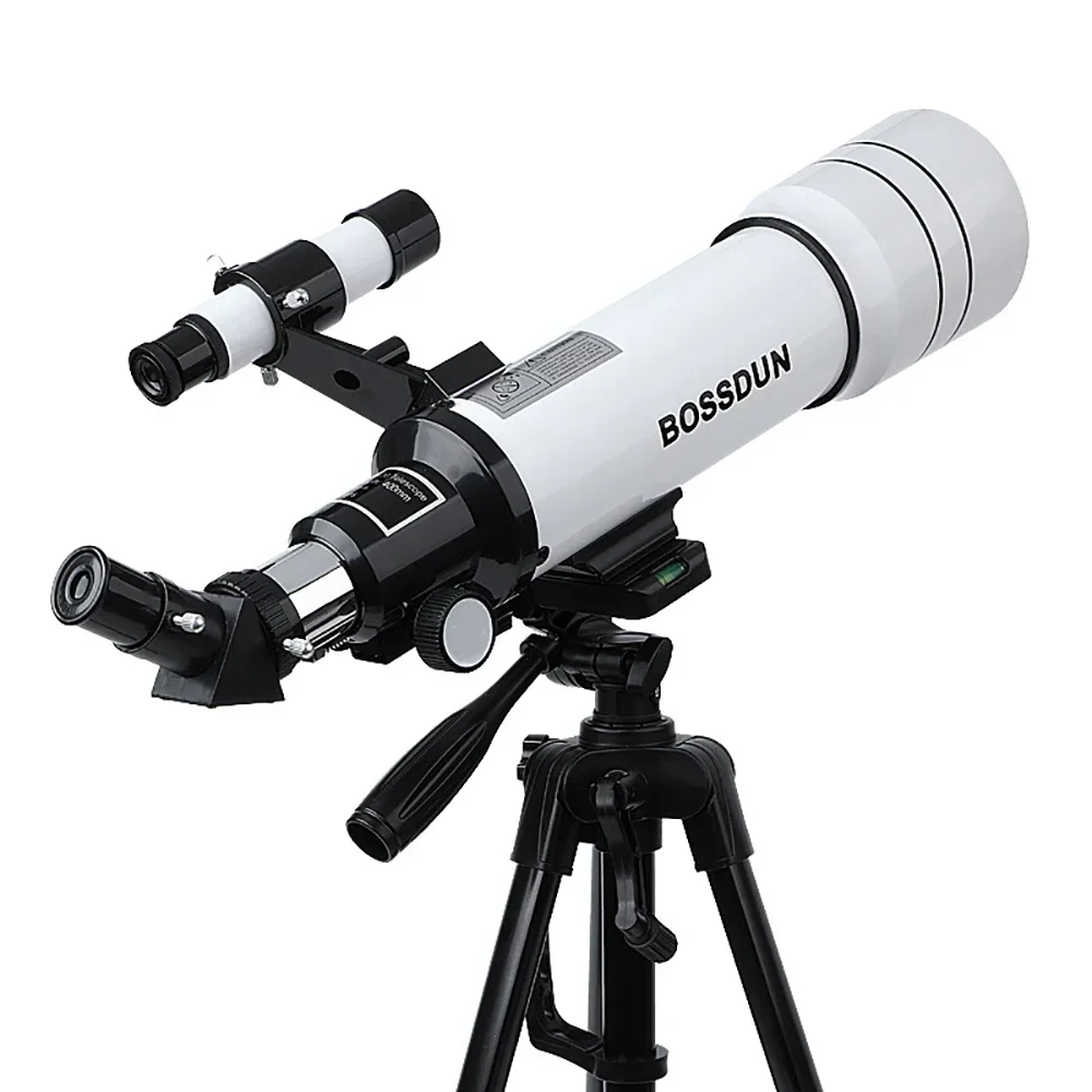 HD Astronomical Telescope, 70mm Aperture, 400mm Focal Length, Observing The Moon and Stars, Bird Watching, 333.35x