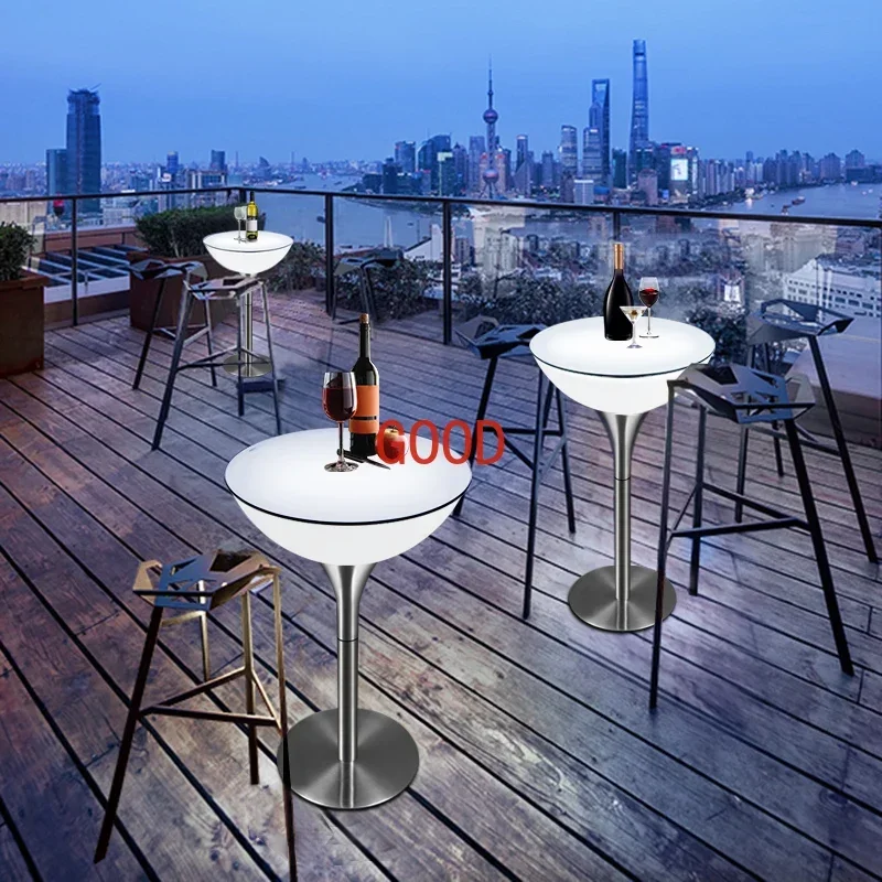 Balcony Bar Table Bar Chair Internet celebrity Round Outdoor