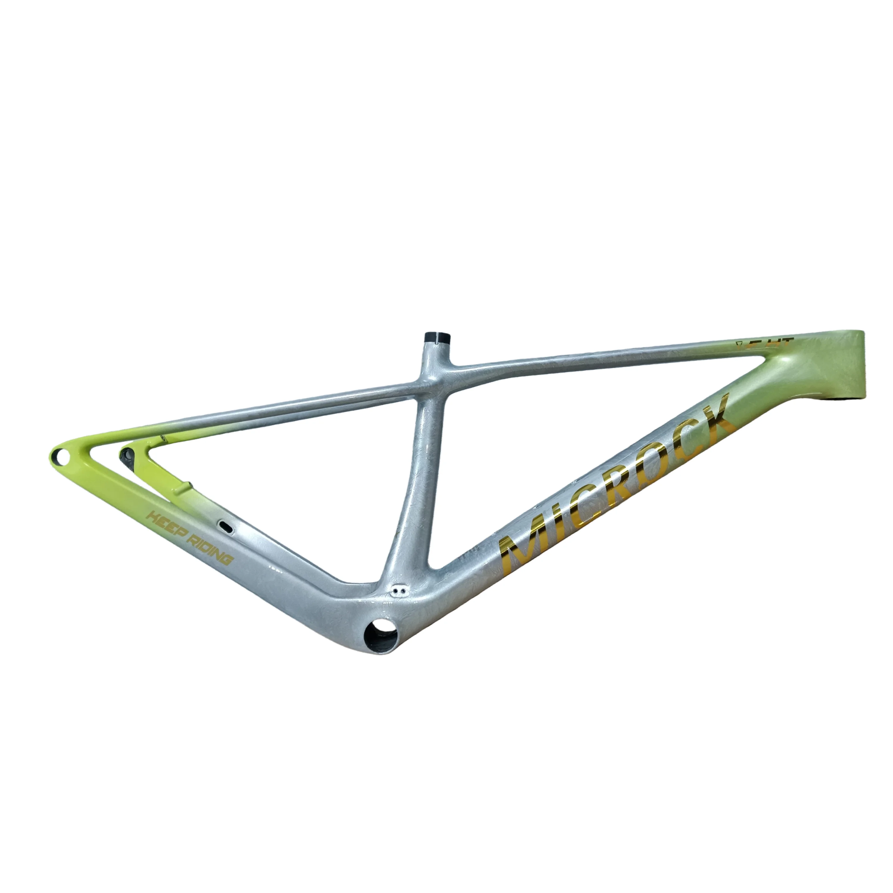 ICECREAM MICROCK Full T1000 Carbon Fiber HT MTB Bike Frame Boost 148 Internal Cable Lines seatpost