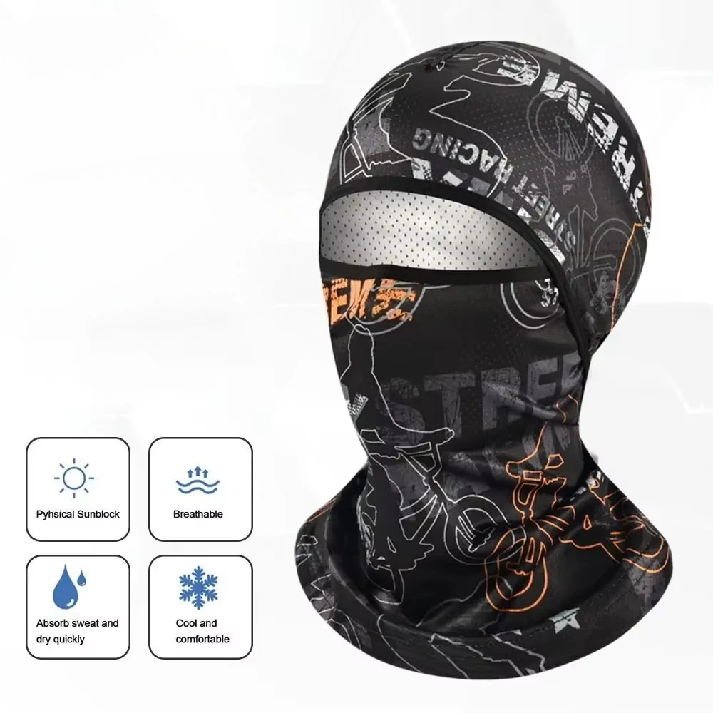 

Summer Cool Ice Silk — велосипедная кепка с защитой от ультрафиолета на все лицо, спортивная крышка для лица для мужчин и женщин (велосипед/мотоцикл)