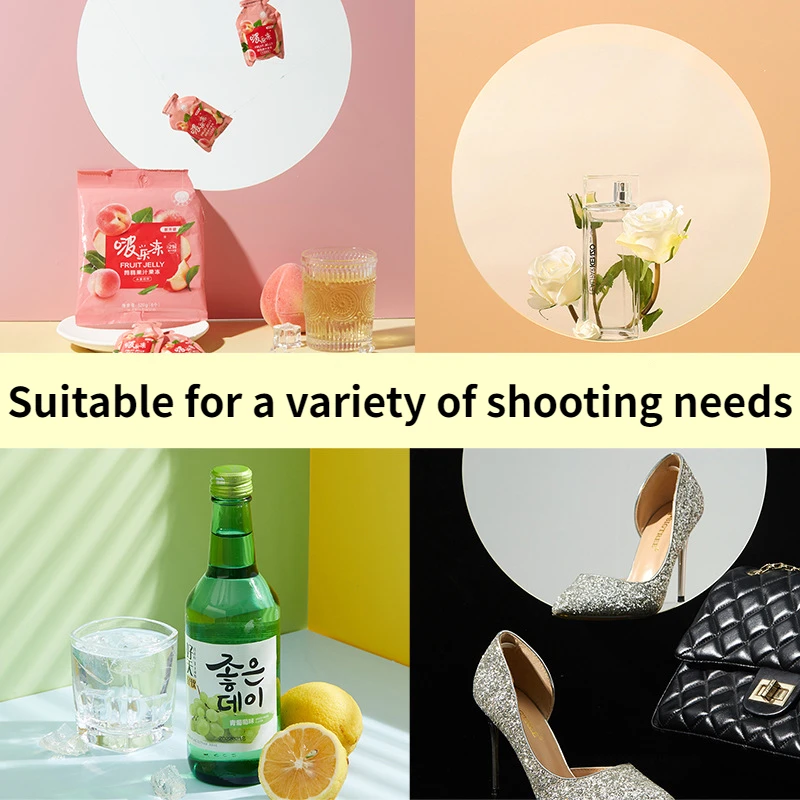 Double-sided Wall Hole Background Shooting Set Studio Photos for Food Products Jewelry Products Photography Backdrop Board 40x40