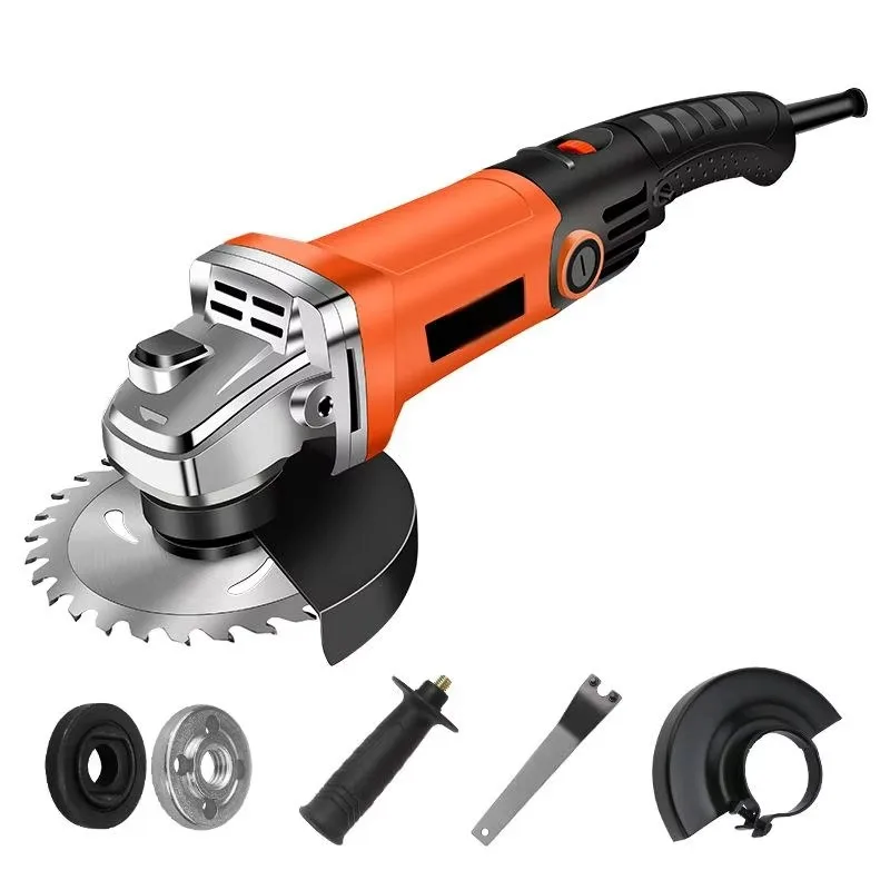 Gerinda Sudut Listrik Multifungsi 220V Daya Tinggi Portabel Industri Pemotong Keramik Penggosok Logam Penghilang Karat Besi