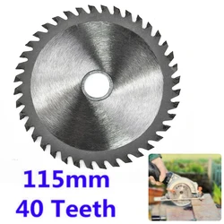 1pc 4.5 Inch 115mm Alloy Circular Sawing Blade 40 Teeth For Angle Grinder Wood Plastic Cutting Blades Tools Power Tools Parts