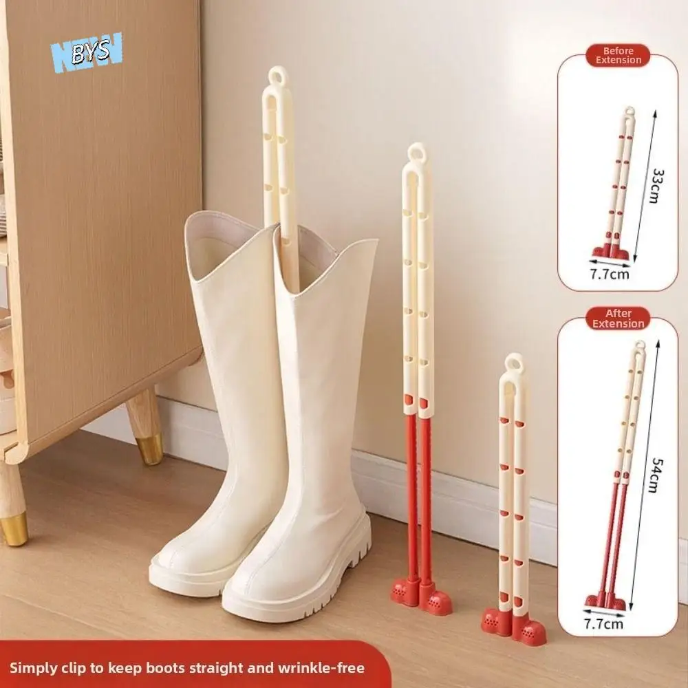

Extendable Knee High Shoes Support Stand Anti-wrinkle Anti-Deformation High Boot Stands Retractable Creative Shoe Stretcher Men