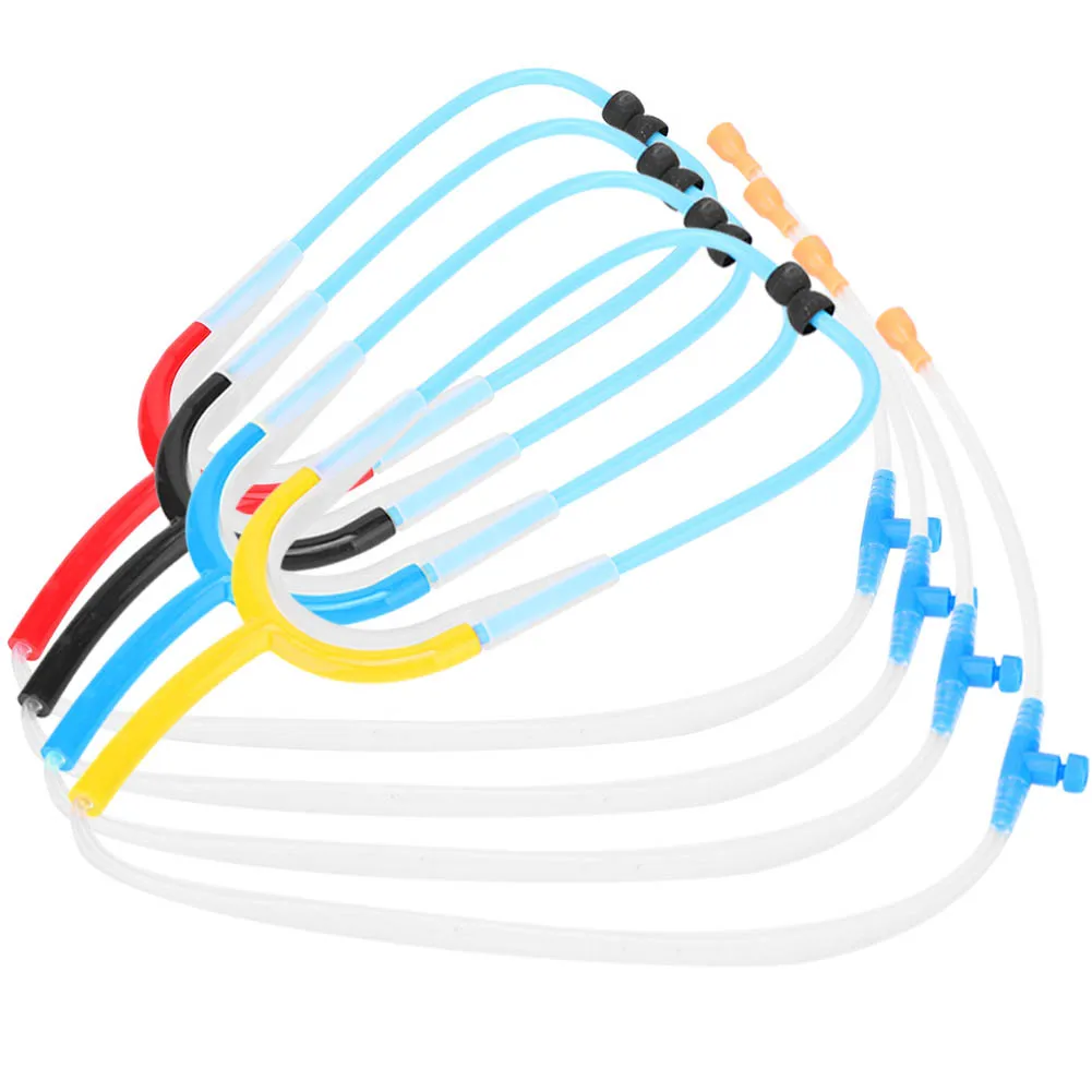 4 Color Binaural Hearing Aid Stethoscope Reduces Noise Medical Headphones Auditions Detection Hearing Aid Auxiliary Health Tools