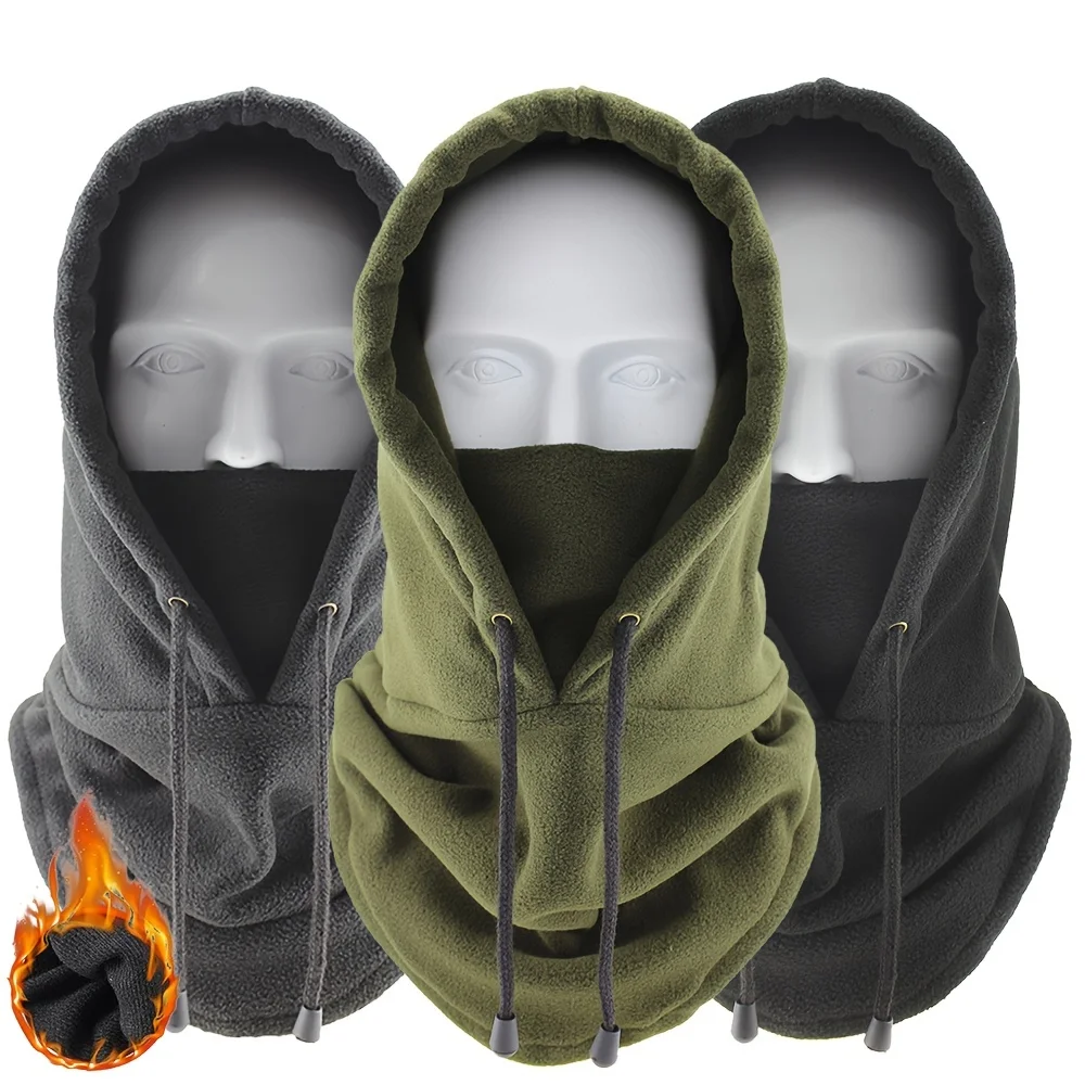 Thermal Motorcycle Face Mask Warm Ski Face Mask Hood Helmet Balaclava Hat Headwear