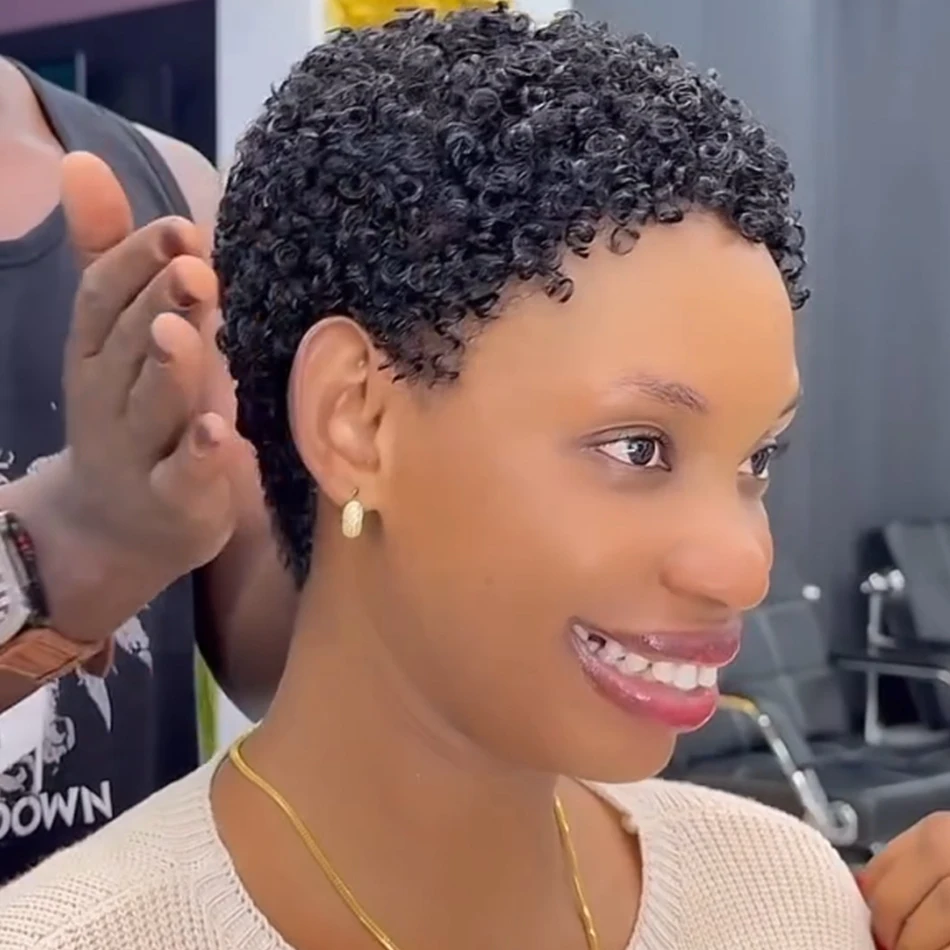 Glueless Pixie Cut … - image