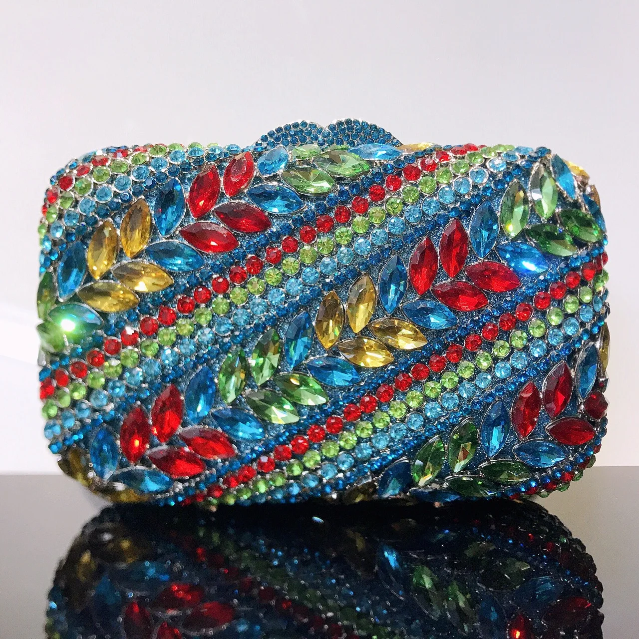 

Вечерние сумки с бриллиантами, женские роскошные сумки со стразами, формальный серебристый/золотой/AB, клатч с кристаллами для девочек, клатчи с камнем для ужина, чехол