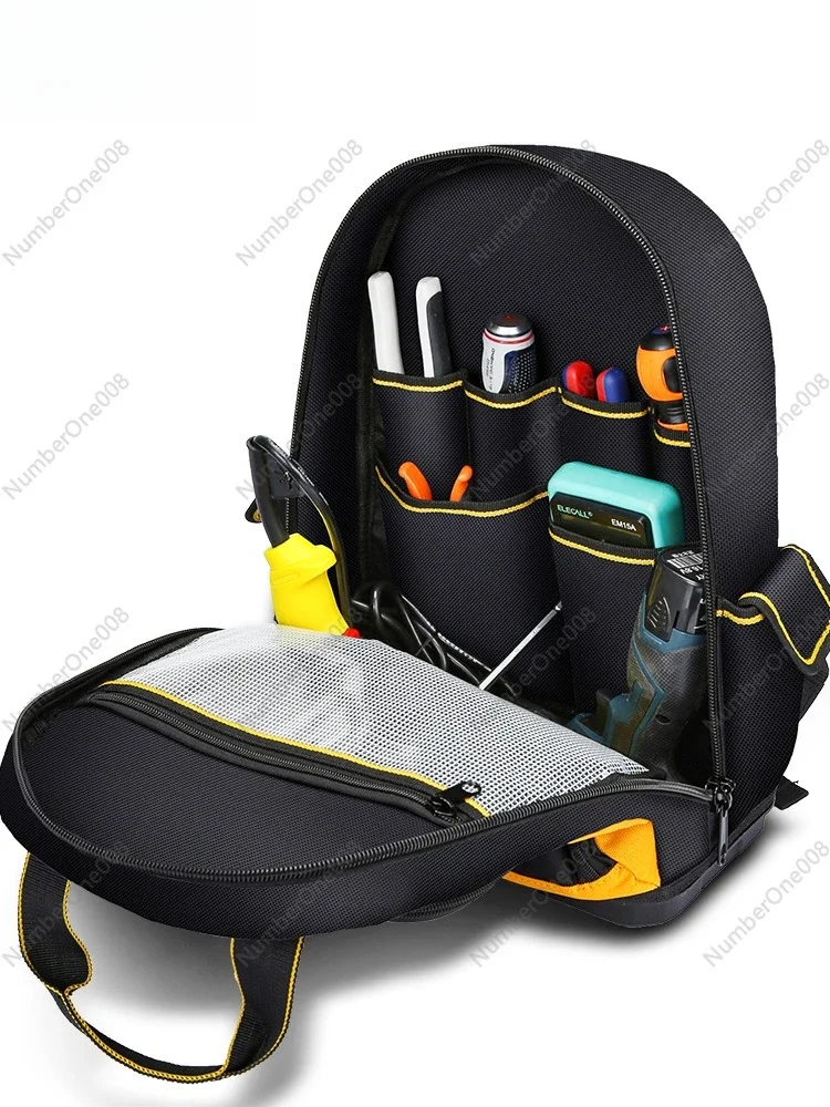 

Многофункциональный ремонтный рюкзак-сумка для инструментов электрика, износостойкий, утолщенный, для строительных площадок, мужской