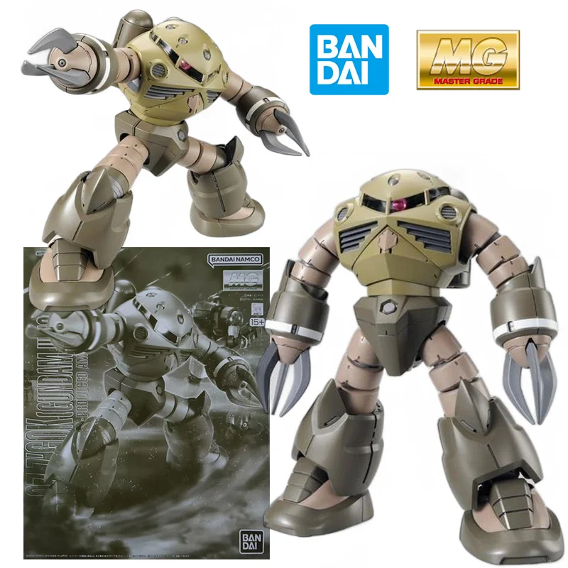 

Bandai PB MG 1/100 Z'Gok Gundam Unicorn Ver. Оригинальная аниме-фигурка Gundam, 20 см, комплект модели, сборная игрушка, подарочная коллекция