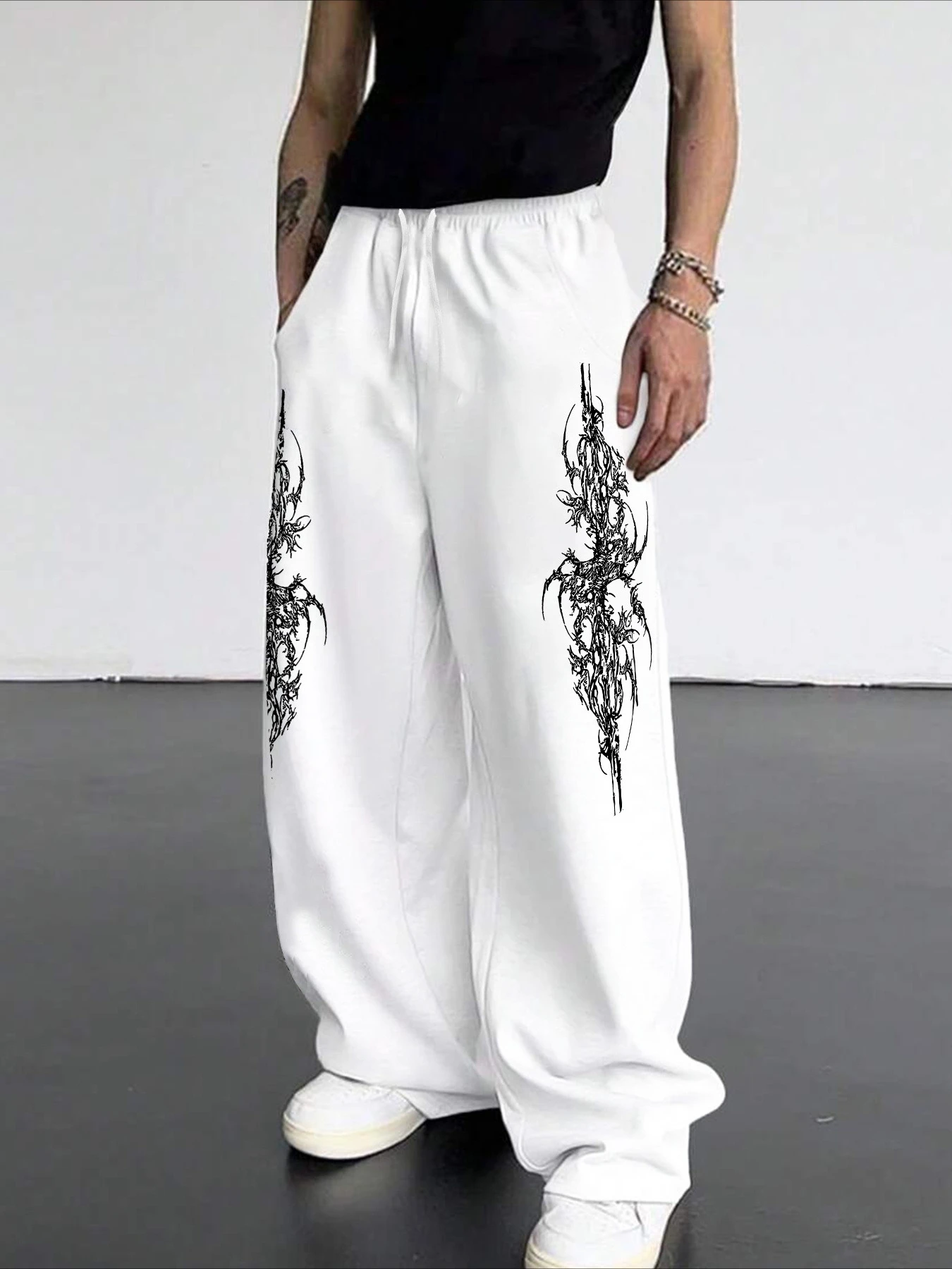 Adult Children's Fashion New Hip Hop Gothic Texture Men's 3D Printed Street Wear Leisure Sports Outdoor Jogging Pants Plus Size