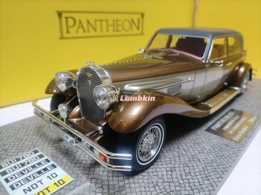 

Pantheon 1/18 Jaguar DeVille Premium лимузин модель Пантеры DeVille Бронзовый коллекционный орнамент подарок