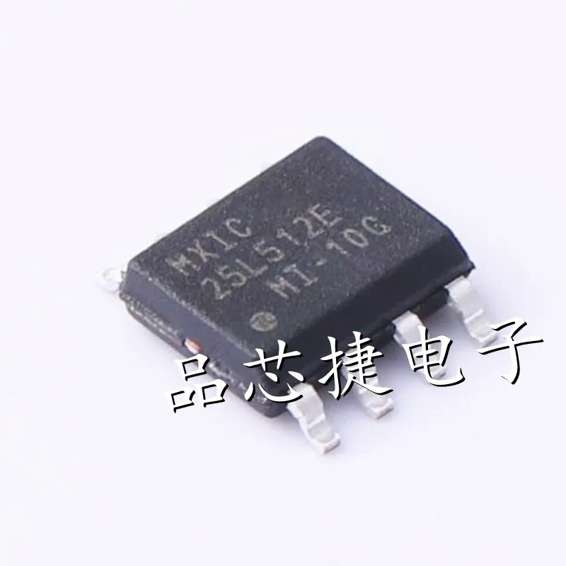 

10pcs/Lot MX25L512EMI-10G Marking 25L512E MI-10G SOIC-8 512K-BIT CMOS SERIAL NOR FLASH MEMORY