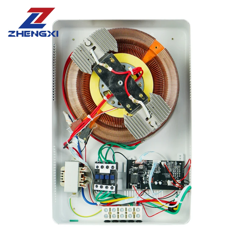 Digital Displays SVC Wall-Mounted Automatic Voltage Regulator Stabilizer 5kva 10kva 12kva 220V Single Phase Ac 5kva Stabilizer view 5