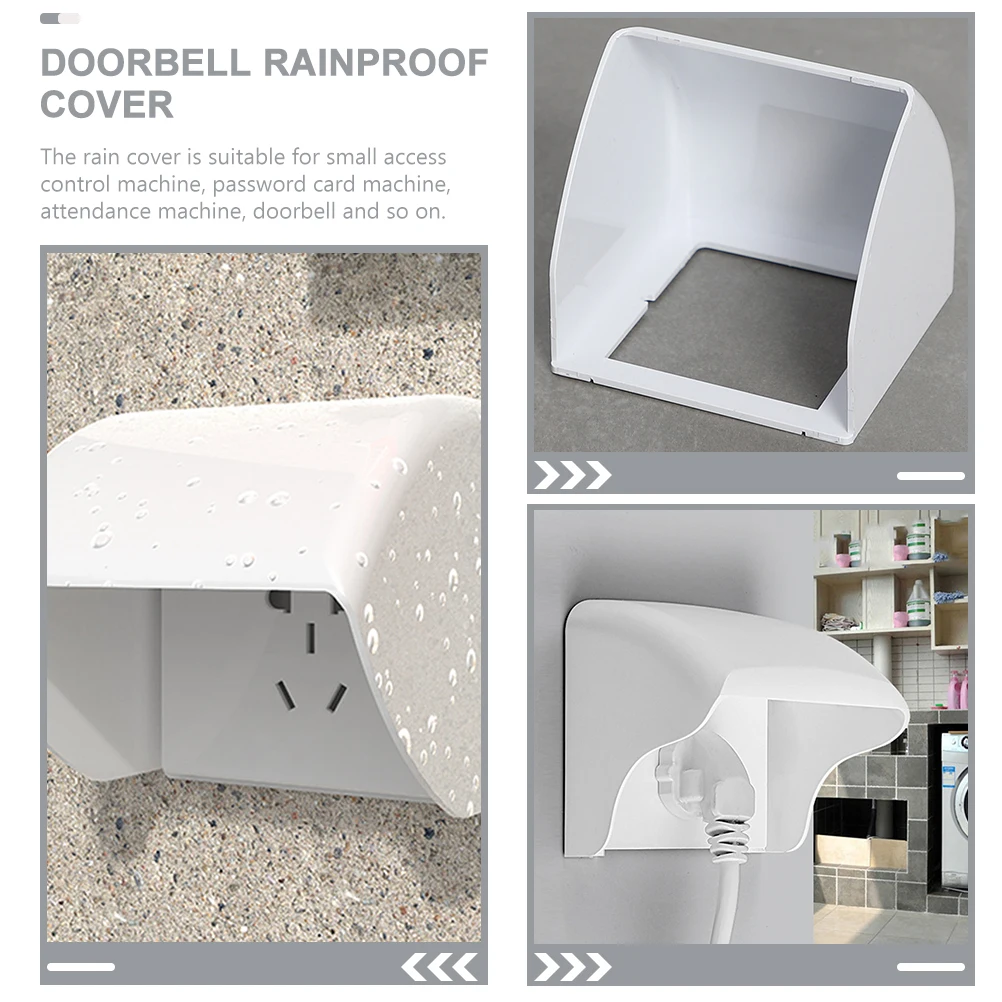 

Charging Pile Rain Cover Universal Doorbell Protective Weather-proof Protector Weatherproof Waterproof