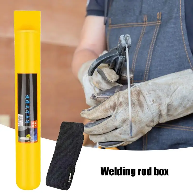 Welding Rod Box Welding Electrode Storage Can Portable Welding Rod Holder Welding Rod Waist Box Welding Rod Organizer For Welder