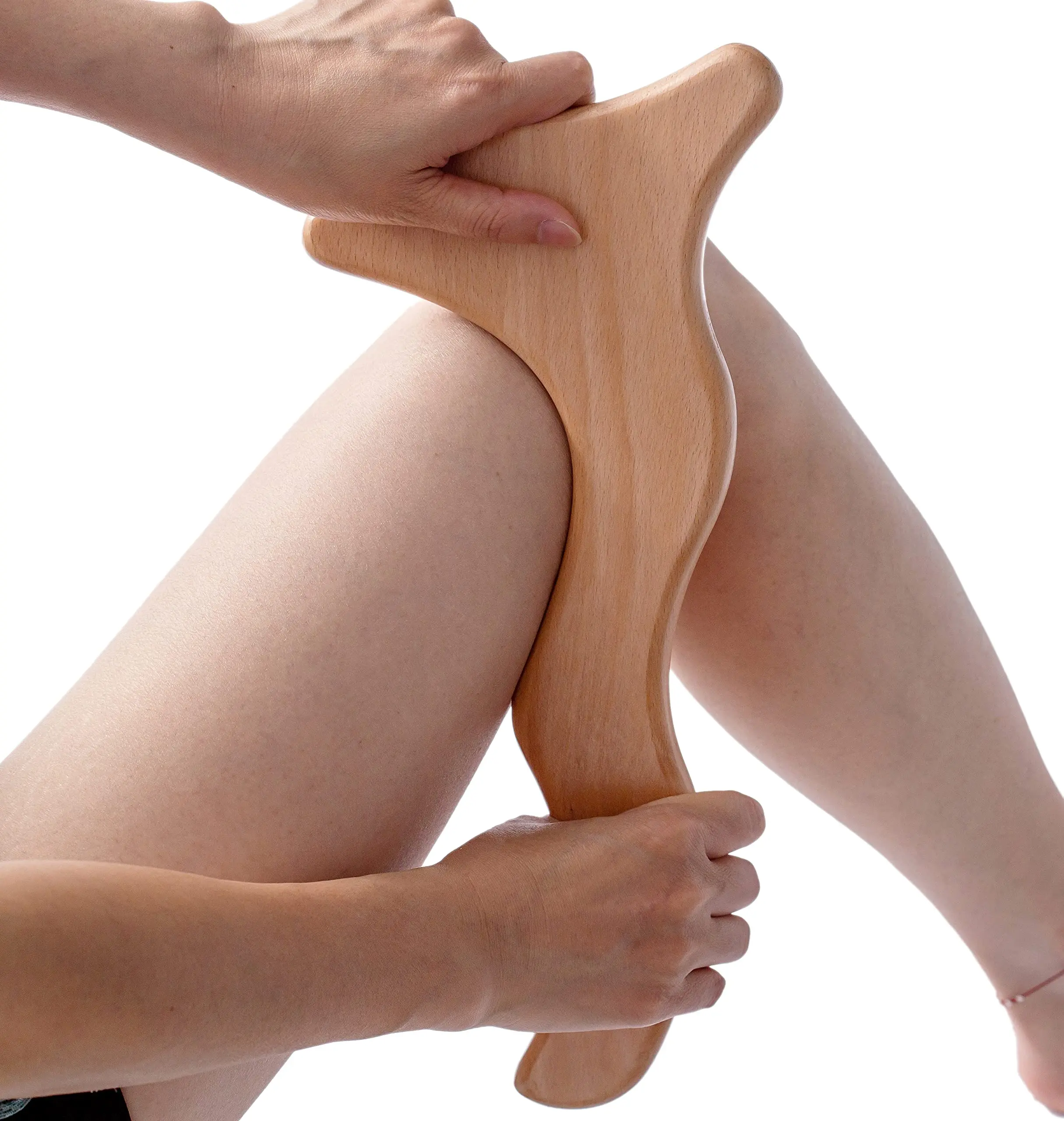 

Solid wood massager body lymphatic drainage tool wood therapy massage tool guasha massage soft tissue therapy