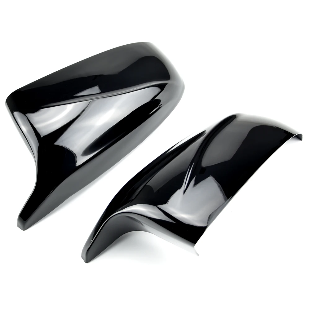 For BMW x5 E70 x6 E71 2008 2009 2010 2011 2012 2013 Car Side Wing Mirror Cover Rear-View Caps Black high quality types