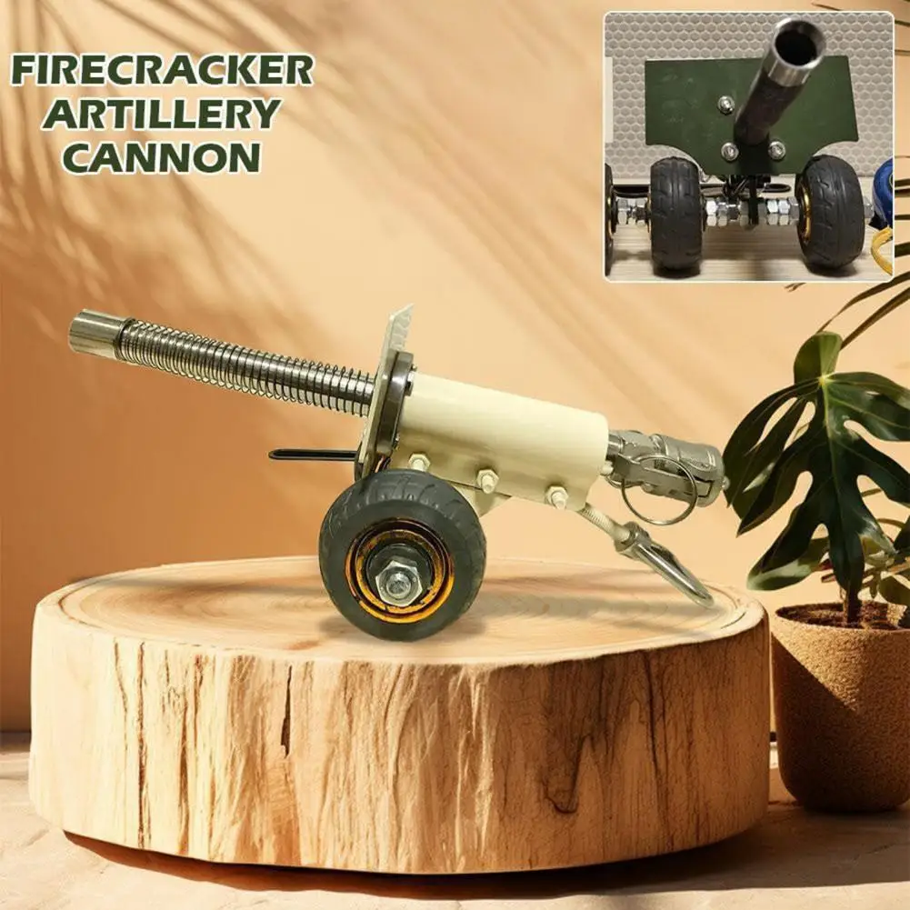 Mini Cannon-Figurine Realistic Miniature Artillery Launcher Model Alloy Statue Sculpture Home Decoration Birthday Gift