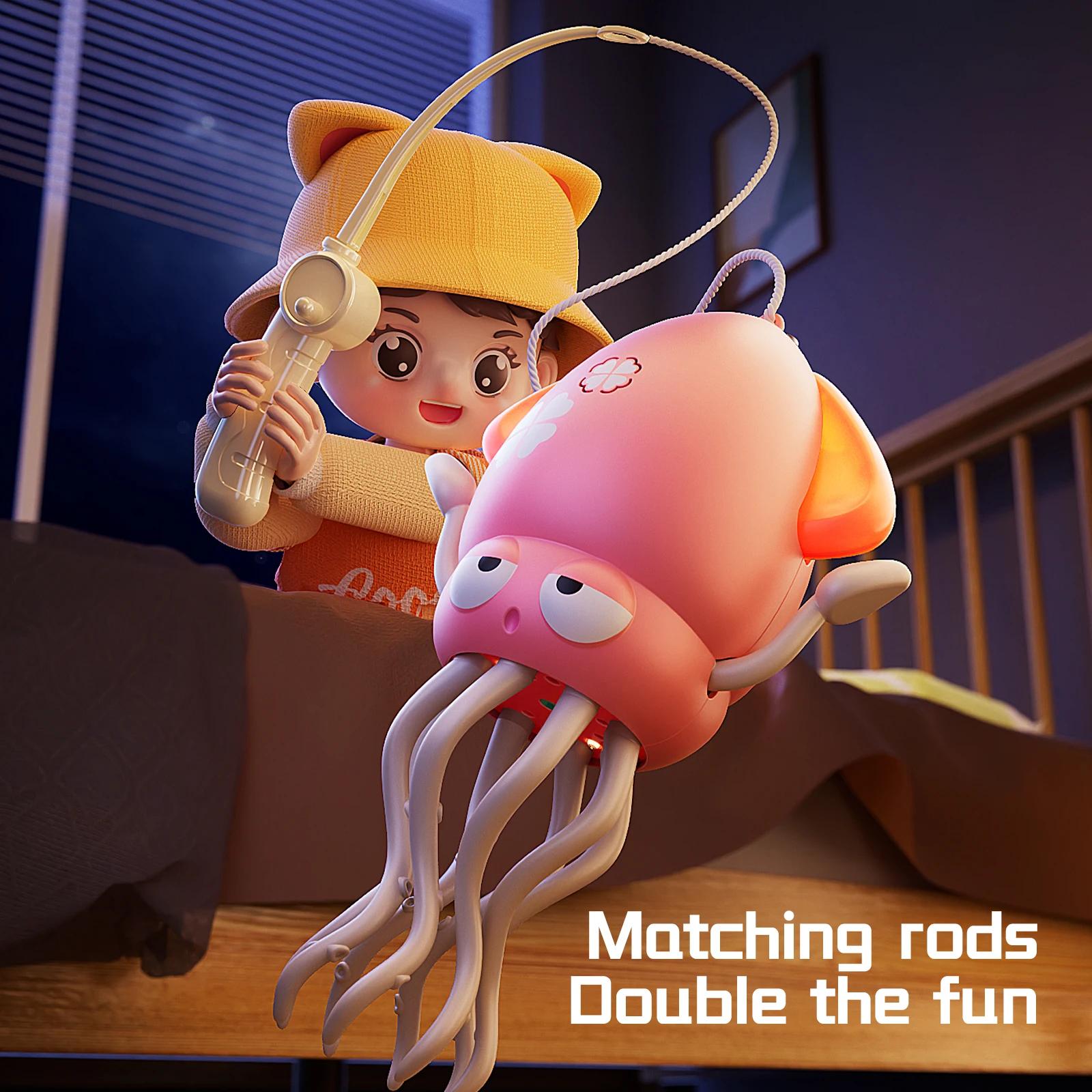 Electric Dance Octopus Children's Electric Toy 3-7-12 Year Old Children's Puzzle Fun Toy Gift