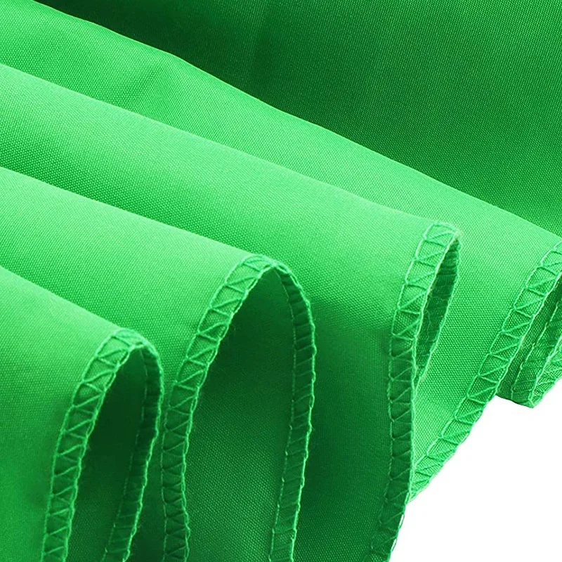 شاشة تكبير خضراء لخلفية التصوير الفوتوغرافي ، خلفية ناعمة ، استوديو صور وفيديو ، مفتاح صفاء وتليفيسون ، 5 × قدم ، 1.5 × 2 متر