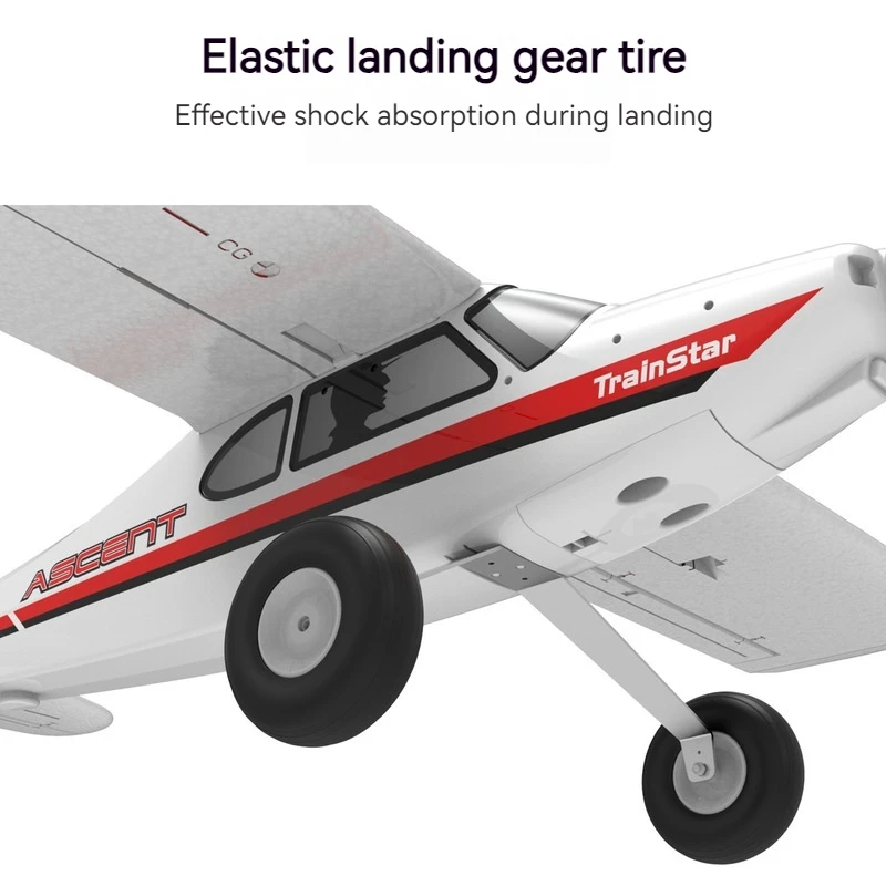 Orlans 1.4Mสี่ช่องรีโมทคอนโทรลเครื่องบินรุ่นไฟฟ้าขนาดใหญ่เทรนเนอร์กีฬาเครื่องบินปีกคงที่Crashของเล่นทน