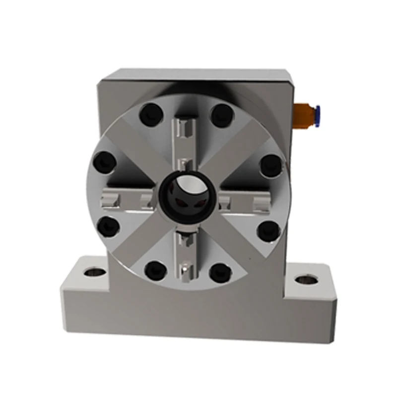 CNC precision positioning copper fixture 90 degree side milling head 3R system