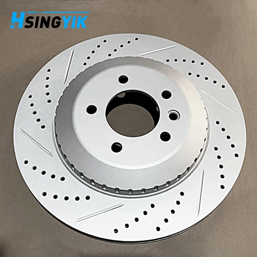 Hsingyik 09.D552.23 LR132811 LR161905 350x25mm Rear Disc Brake Rotor for Land Rover Defender Station Wagon Van L663