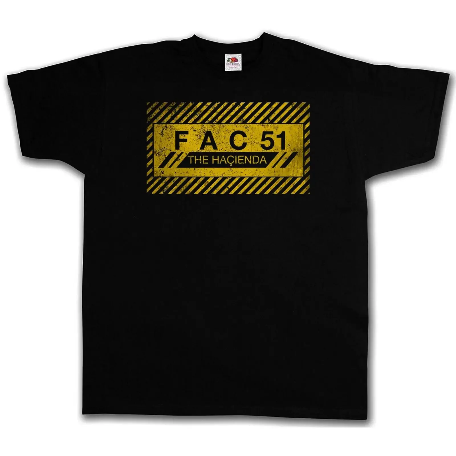 FAC 51 THE HACIENDA I T SHIRT Fac51 Club Factory Records Joy Division vintage Washed Slightly Comfortable designer clothes