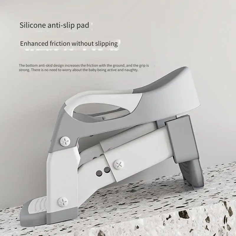 Kids Toilet Step Stool Potty Training Seat with Ladder Boys Girls Baby Toilet Seat Adjustable Step-on Stool for Adult Toilet