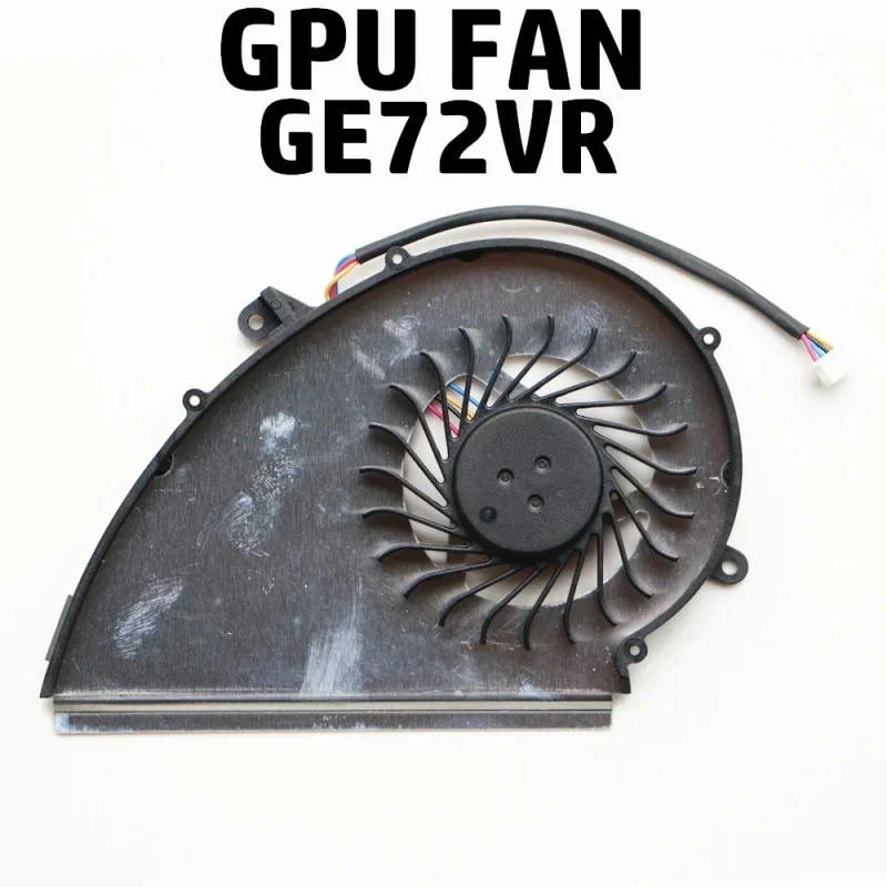 Imagem -04 - Ventilador de Substituição para Msi Ge72vr Gp72vr Cpu Ventilador de Refrigeração Gpu Pinos Ventiladores Paad06015sl N366 N372