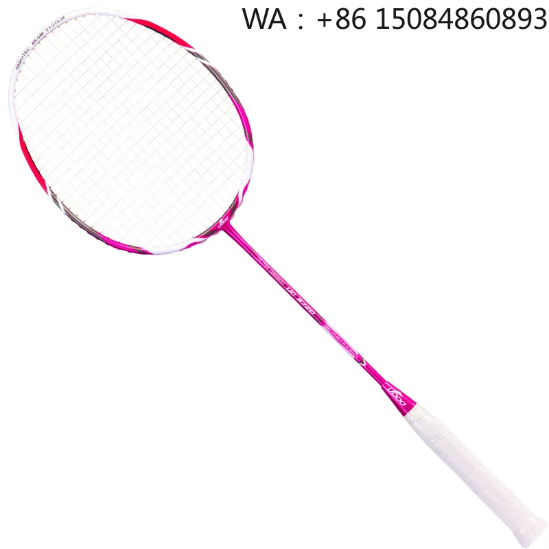 

New release defensive Carbon fiber material badminton racket, high-quality frame stable performance, cost-effective wholesale fo