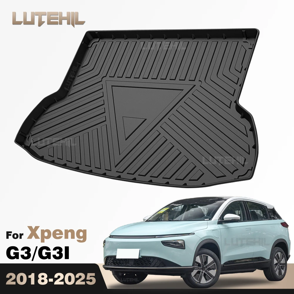 

Для Xpeng G3/G3i 2018-2025 (2019, 2020, 2021, 2022, 2023, 2024) — Коврик в багажник из TPE, защитный вкладыш, водонепроницаемые аксессуары