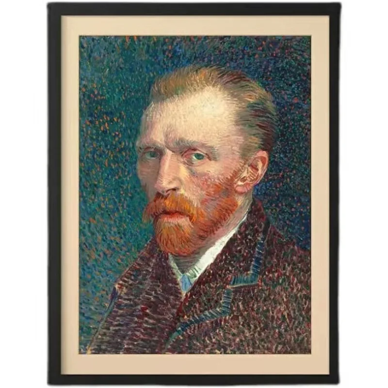 كلمات جدارية مكبر صوت بلوتوث ذكي جودة صوت HIFI صوت منزلي شاشة رسم زيتي واقعية