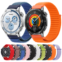 20mm 22mm Nylon Loop Strap For HUAWEI WATCH GT5 GT4 46mm WATCH 3/4 Pro GT 2 3 SE Smart Watch Band Replacement For Amazfit Correa