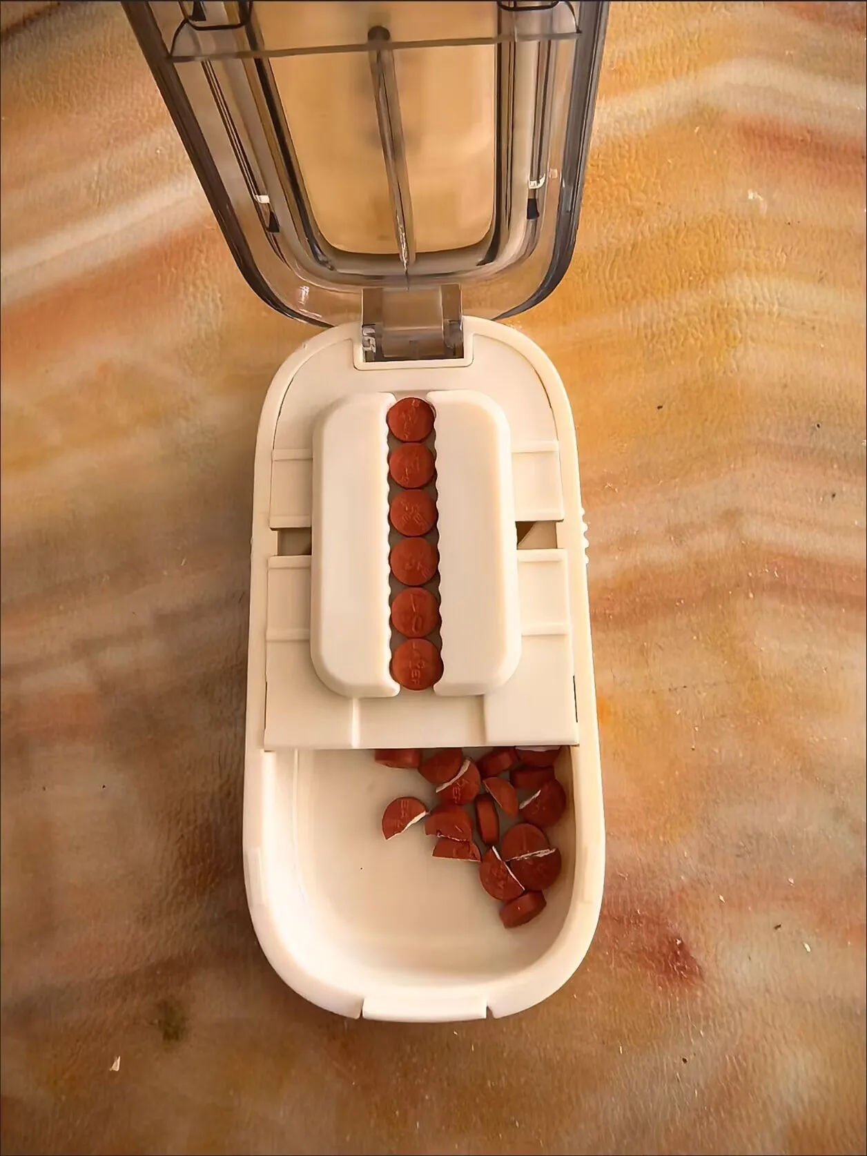 

Portable Medicine Cutter Precise Medicine Cutting Scissors Medicine Splitter Tablet Splitting Home Travel Portable Medicine Box