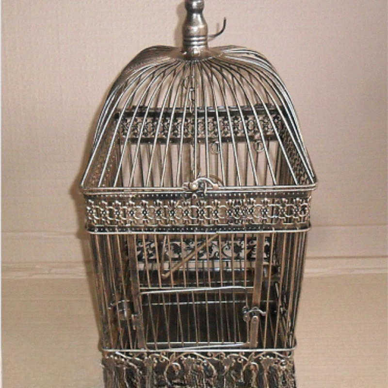 

Feeder Palomas Bird Cage Parrot Passaros Budgie Canarios Bird House Nest Hamster Carrier Cage Pour Oiseaux Pet Supplies CY50BC