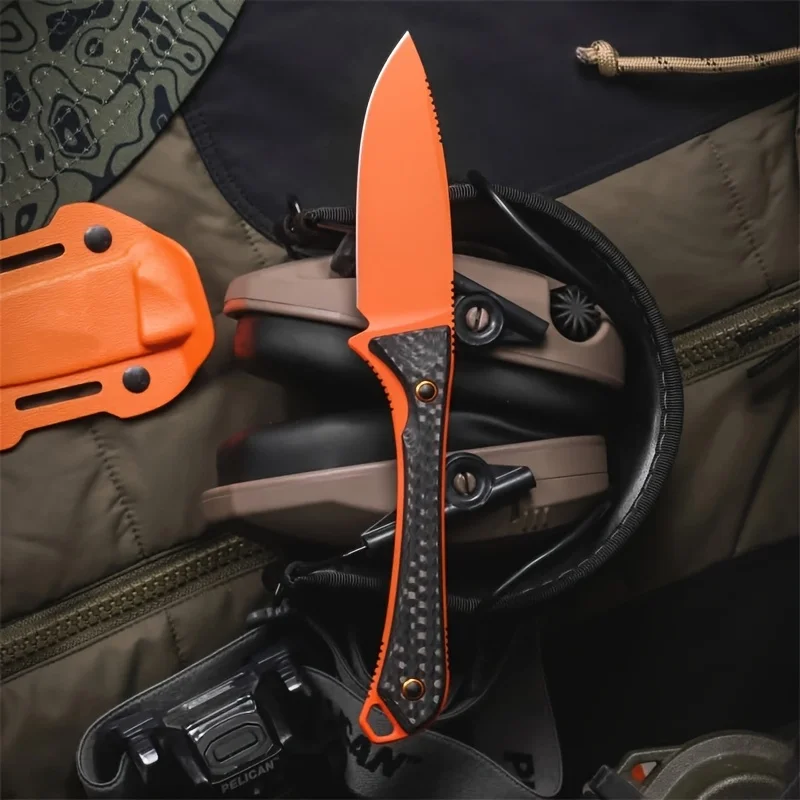 

EDC Fixed Blade Knife Outdoor Leisure Mountain Climbing Hunting Fishing Portable Adventure Essential Equipment Utility Tool