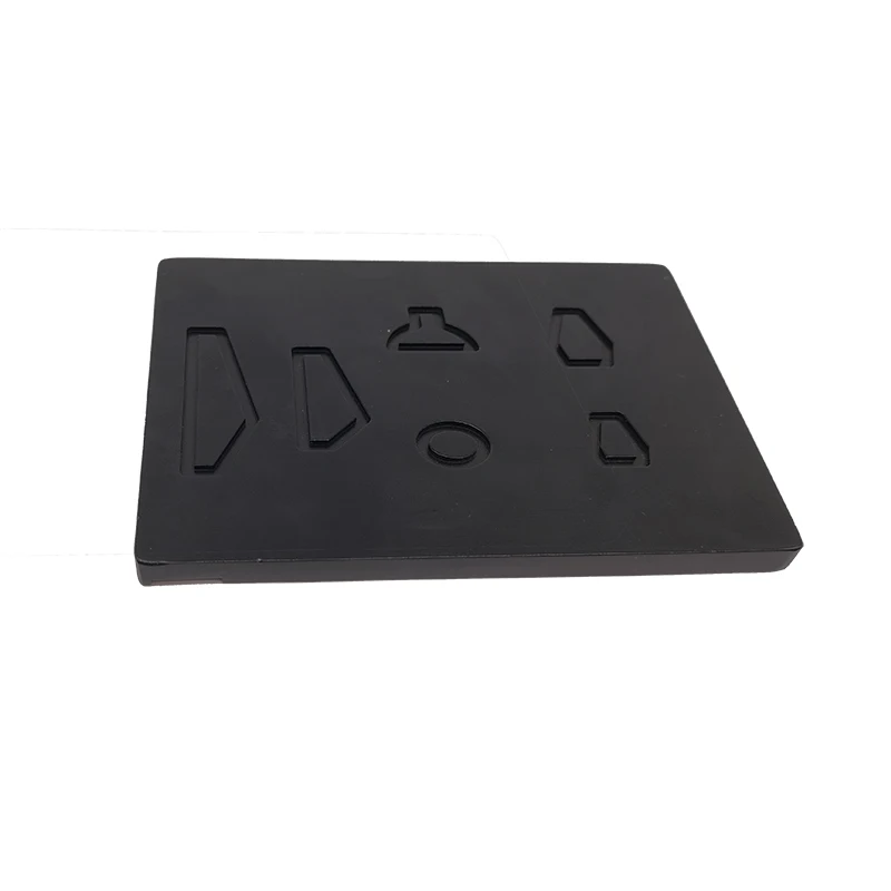 Sheen Rhinoplasty Pad Skin Measuring Black Aluminum Steel Sheen Cartilage Grid