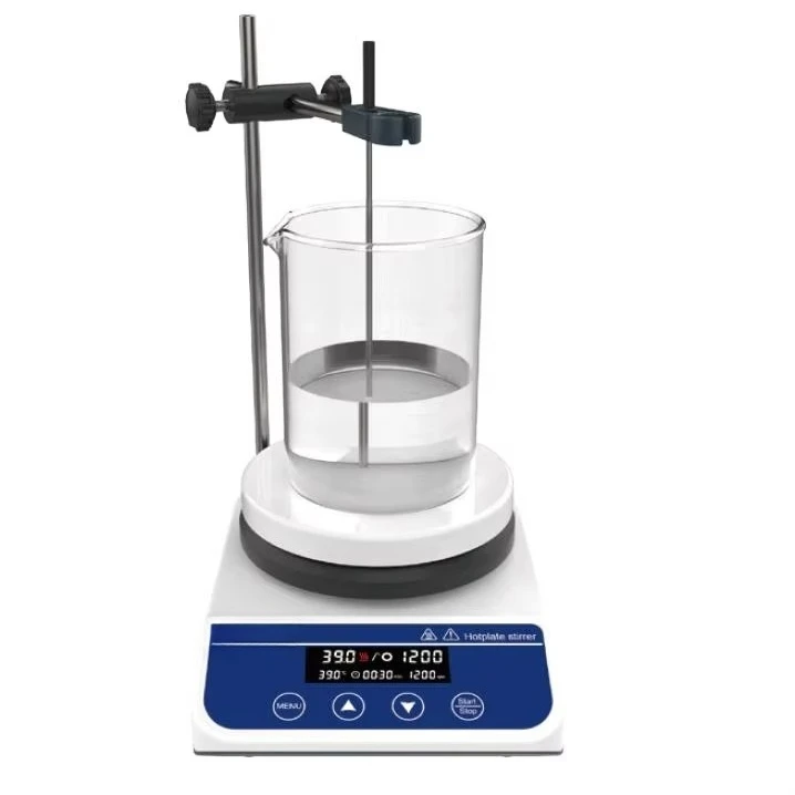 

Лабораторная магнитная мешалка с подогревом и цифровым дисплеем