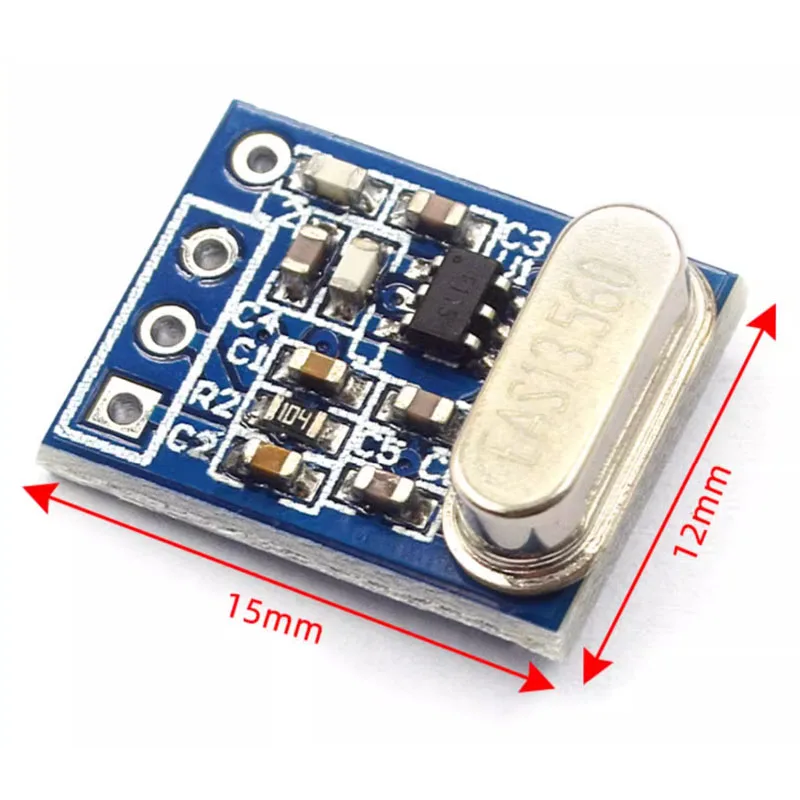 1Set 2Pcs 433MHZ Wireless Transmitter Receiver Board Module SYN115 SYN480R ASK/OOK Chip PCB for arduino