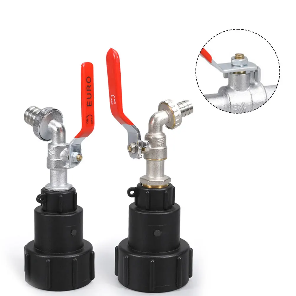 

Аксессуар для подключения крана резервуара IBC, адаптер для водяной муфты 1/2 дюйма, 1000 л, сменный фитинг для сада и дома, инструмент для полива сада