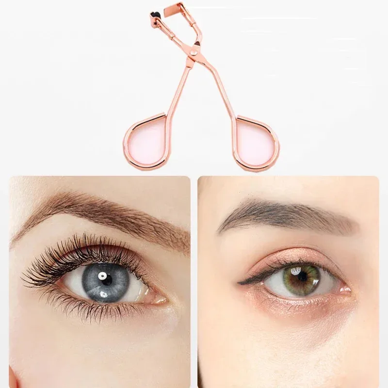1pcs  Stainless Steel Eyelash Curler Makeup Tool Mini Part of Eye Lash Curling Applicator Natural Eyelash Curly Cosmetic Clip