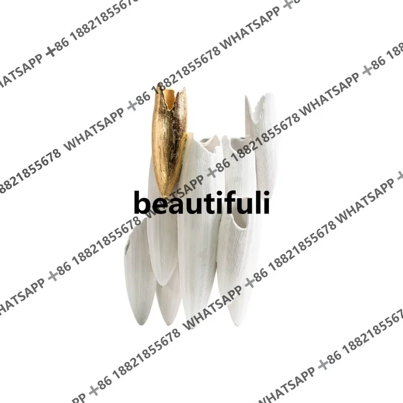 D178 Spindle-shaped ornament flower device wabi-sabi wind simple flower arrangement decoration home living room hotel homestay